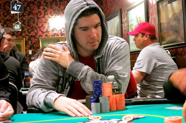 BLAIR HINKLE BAGS THE DAY 1 CHIP LEAD IN COUNCIL BLUFFS