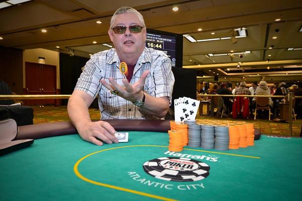 CHRIS RESLOCK WINS RECORD FOURTH WSOP CIRCUIT GOLD RING AT HARRAH'S RESORT