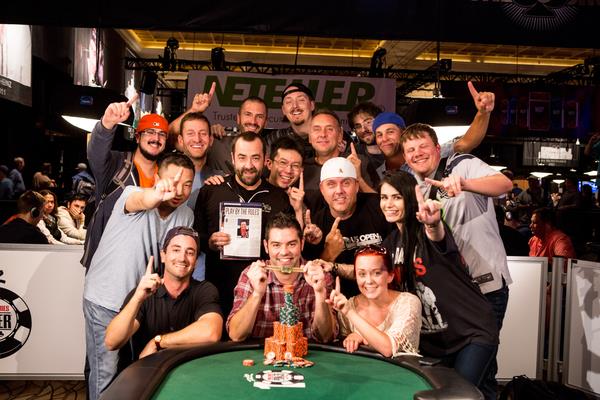 TYLER PATTERSON EARNS FIRST GOLD BRACELET