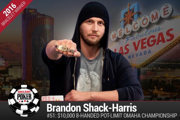 BRANDON SHACK-HARRIS WINS $10K EIGHT-HANDED POT-LIMIT OMAHA CHAMPIONSHIP